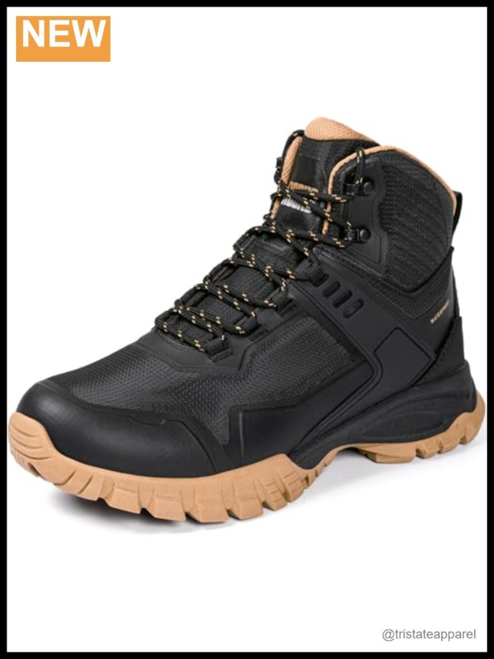 Waterproof Hiking Boots Ladies Lightweight Non-Slip Ankle Boots Trail Shoes
